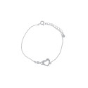 Srebrna bransoletka 925 Szczęśliwa Miłość
