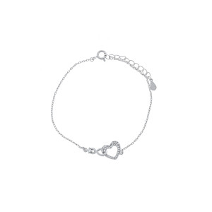 Srebrna bransoletka 925 Nieskończona Miłość