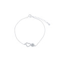 Srebrna bransoletka 925 Nieskończona Miłość