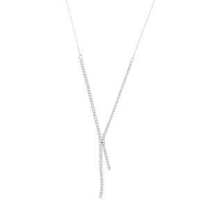 Srebrny naszyjnik 925 Błyszczące Cyrkonie