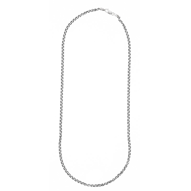 Srebrny łańcuszek 925 Black 3 mm