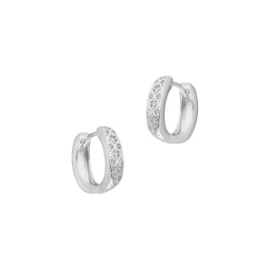 Srebrne 925 kolczyki Cyrkonie