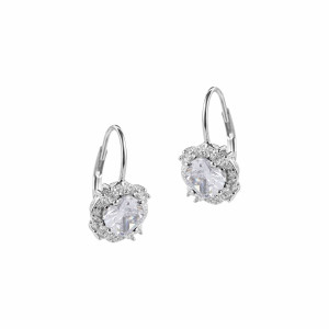 Srebrne 925 kolczyki z cyrkoniami klasyczna elegancja