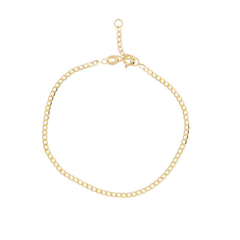 Bransoletka Złota 585 Pancerka 2mm