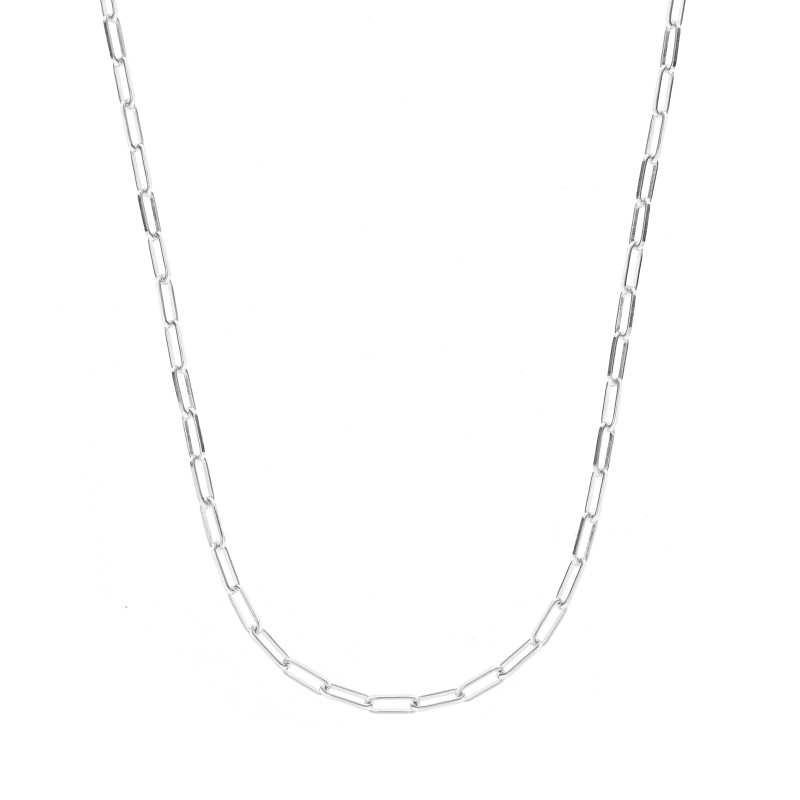 Srebrny łańcuszek 925 Ankier rodowany