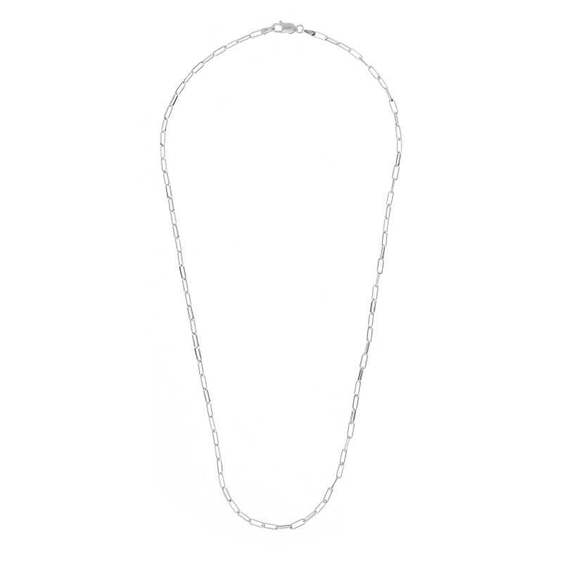 Srebrny łańcuszek 925 Ankier rodowany