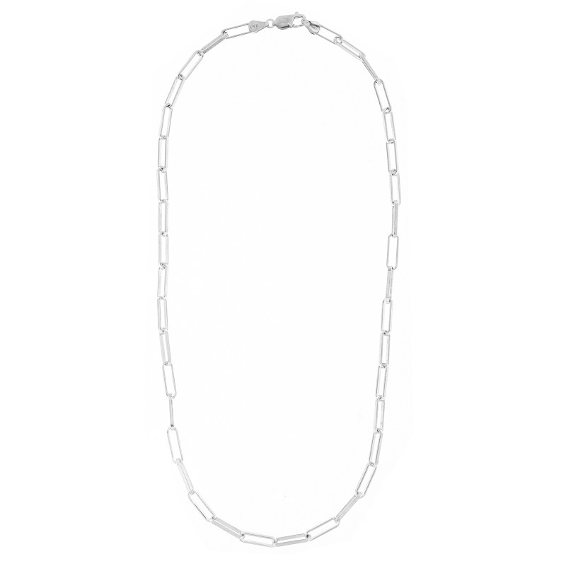 Srebrny łańcuszek 925 Ankier rodowany