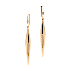 Złote kolczyki 585 Sopelki