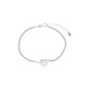 Srebrna bransoletka 925 Serce Love