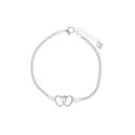 Srebrna bransoletka 925 Skrzydło Cyrkonie