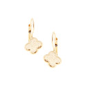 Złote kolczyki 585 Serduszko wiszące