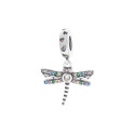Srebrna zawieszka 925 Świetlik Cyrkonie