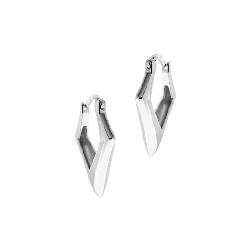 Srebrne Kolczyki 925 Nowoczesna Forma