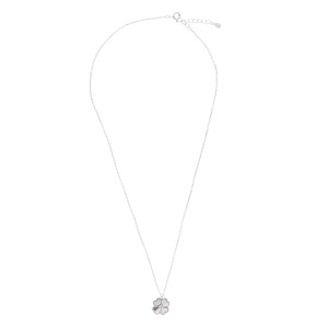 Srebrny Naszyjnik 925 Czterolistna Koniczynka small