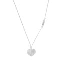 Srebrny naszyjnik 925 Promieniste Serce