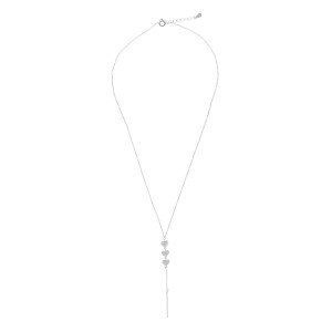 Srebrny naszyjnik 925 Potrójne Serca