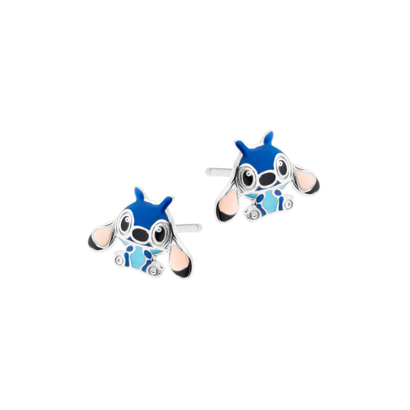 Kolczyki srebrne 925 Stich Uroczy Uszatek kolczyki dla dziewczynki