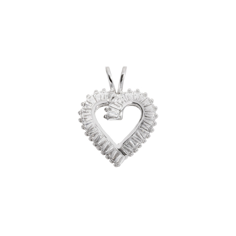 Srebrna zawieszka 925 Lśniące Serce