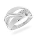 Srebrny pierścionek 925 Eleganckie Cyrkonie