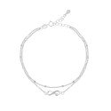 Srebrna 925 bransoletka Blask Drobnych Kuleczek