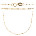Złoty Łańcuszek 585 Linka Żmijka 1 mm Prezent