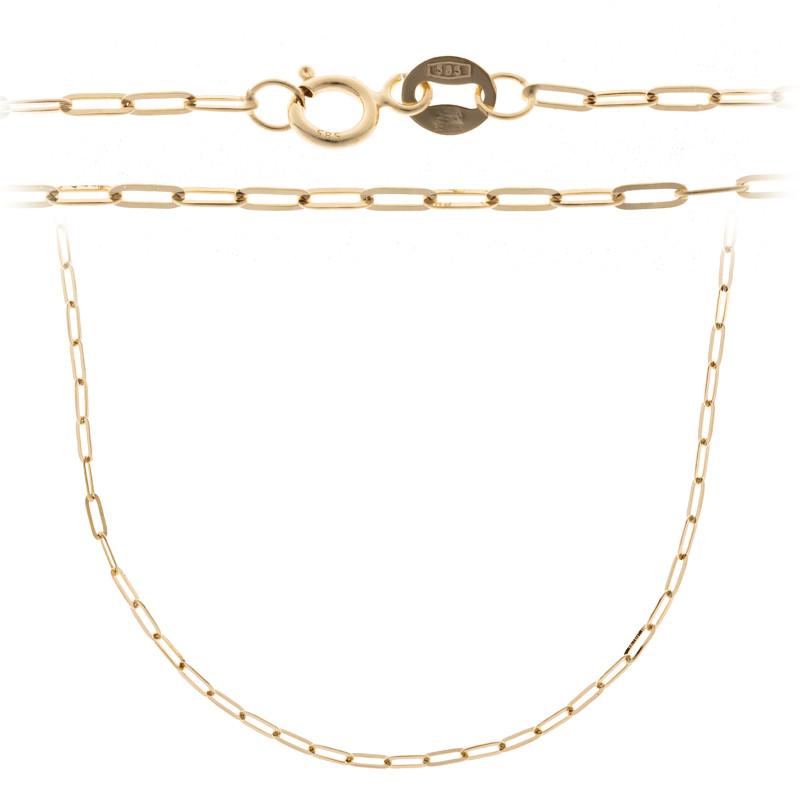 Złoty Łańcuszek 585 Ankier Prezent