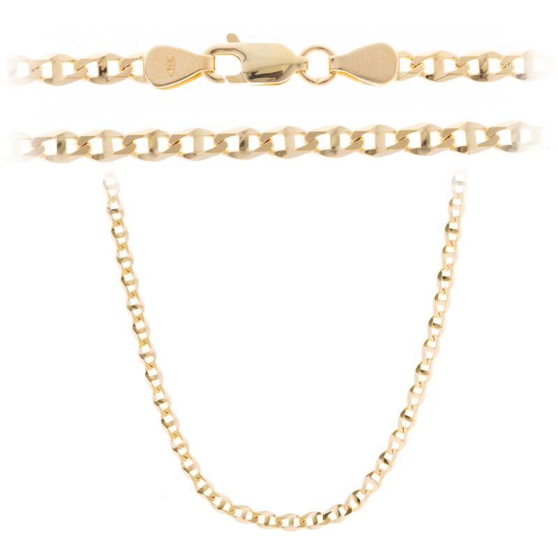 Złoty Łańcuszek 585 Splot Gucci Prezent 3mm