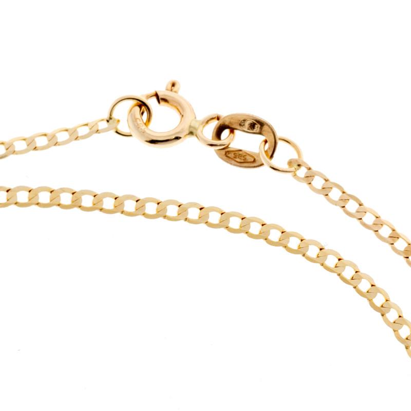 Złota bransoletka 585 Delikatna Pancerka