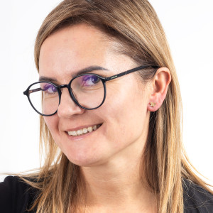 Złote kolczyki 585 motyl dla małej damy PREZENT