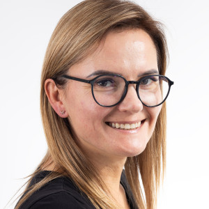 Złote kolczyki 585 Motyle różowe - imago