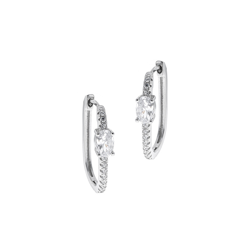 Srebrne kolczyki 925 Blask Wieczoru