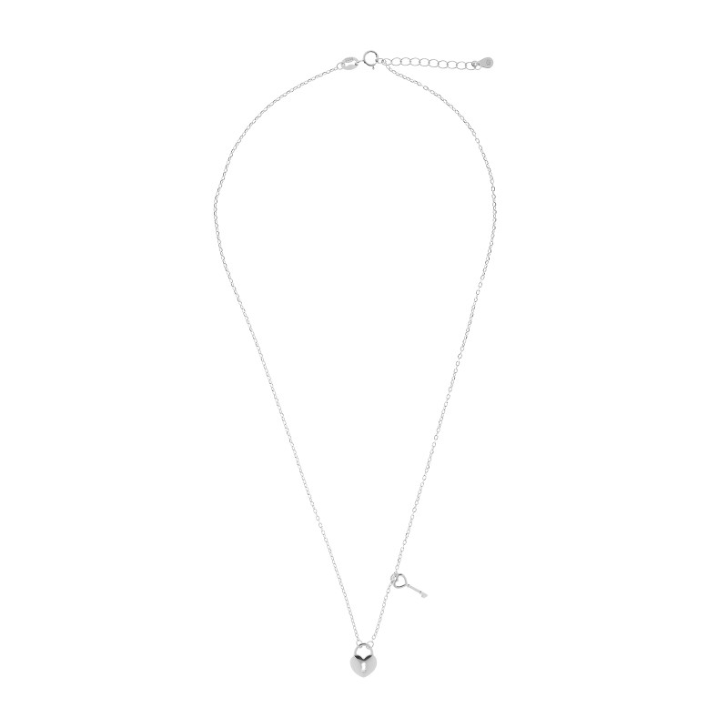 Srebrny naszyjnik 925 Klucz do Serca