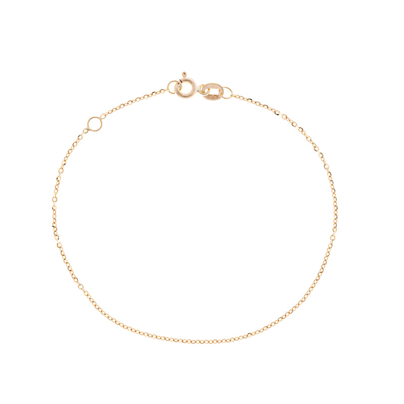 Złota bransoletka damska 585 splot Rolo PREZENT