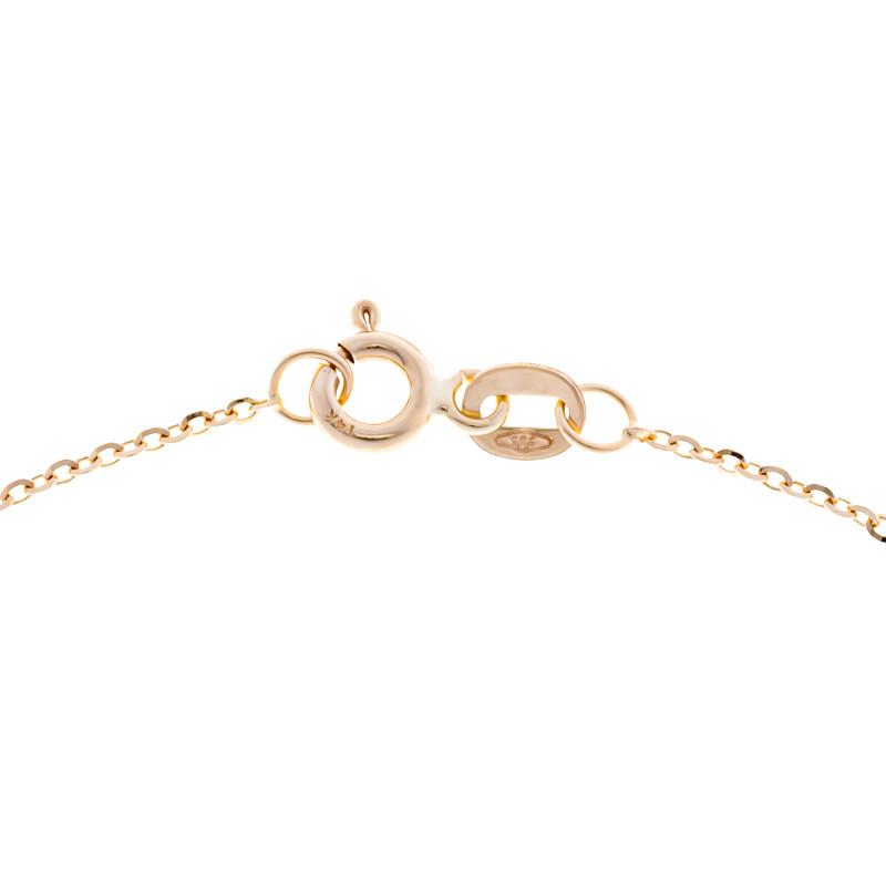 Złota bransoletka damska 585 splot Rolo PREZENT