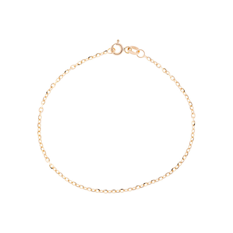 Złota bransoletka damska 585 splot Rolo IV PREZENT