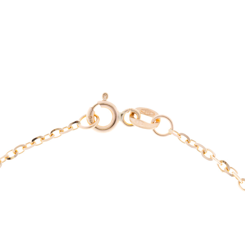 Złota bransoletka damska 585 splot Rolo IV PREZENT