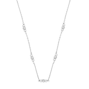 Srebrny naszyjnik 925 Drobne Kulki