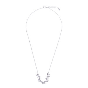 Srebrny naszyjnik 925 Gałązka