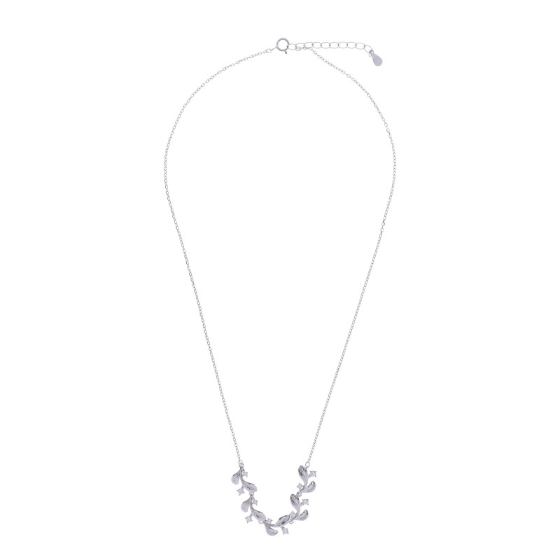 Srebrny naszyjnik 925 Gałązka