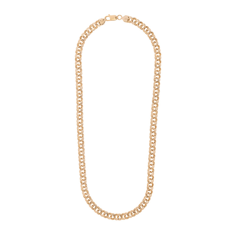 Złoty łańcuszek 585 Garibaldi 8 mm 55 cm Damski Męski