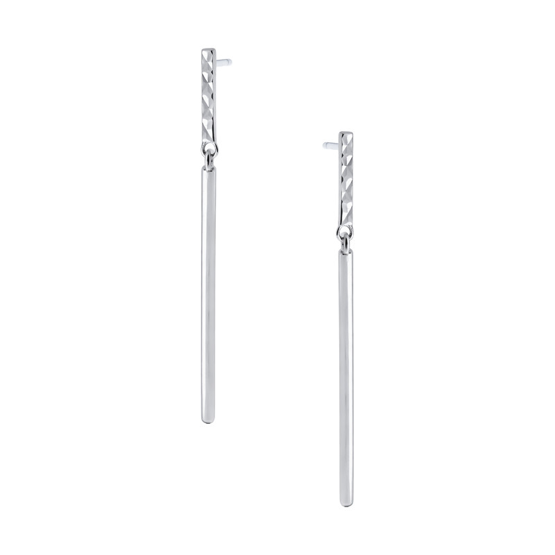 Srebrne kolczyki 925 Słupki