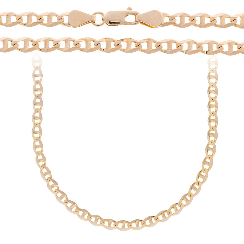 Złoty łańcuszek 585 Splot Gucci 6mm Damski Męski