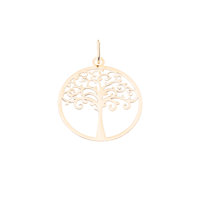 Złota zawieszka 585 Ażurowe Drzewko w Kole