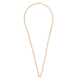 Złoty łańcuszek 585 Splot Korda Diamentowana 45/50 cm Damski Męski