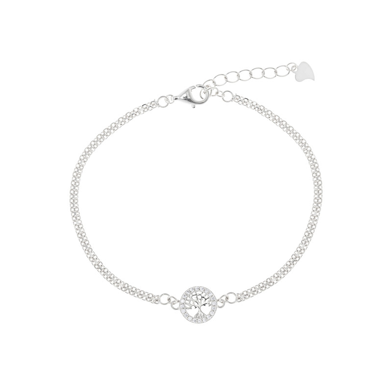 Srebrna bransoletka 925 Drzewko Szczęścia w Kole