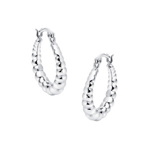 Srebrne kolczyki 925 połączone Kulki