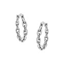 Srebrne kolczyki 925 Skręcone Koła