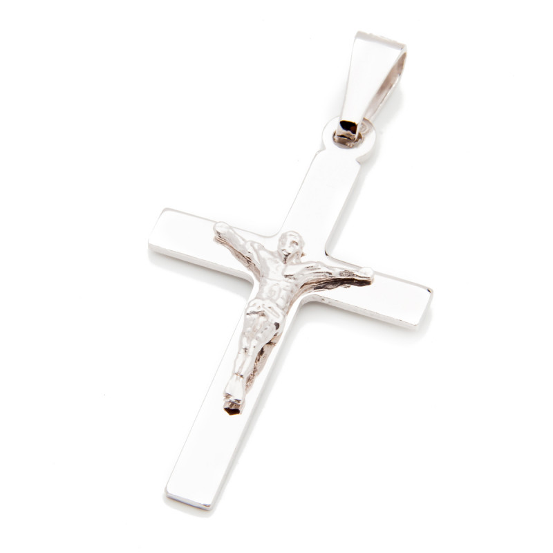 Srebrny Krzyżyk z Jezusem