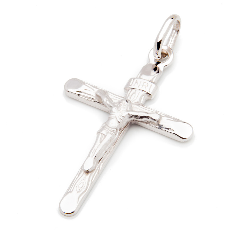Srebrny Krzyżyk z Jezusem