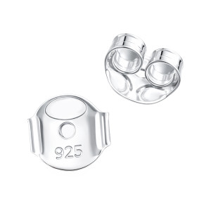 Zapasowe baranki srebrne 925 - zapięcie do kolczyków | Monilu